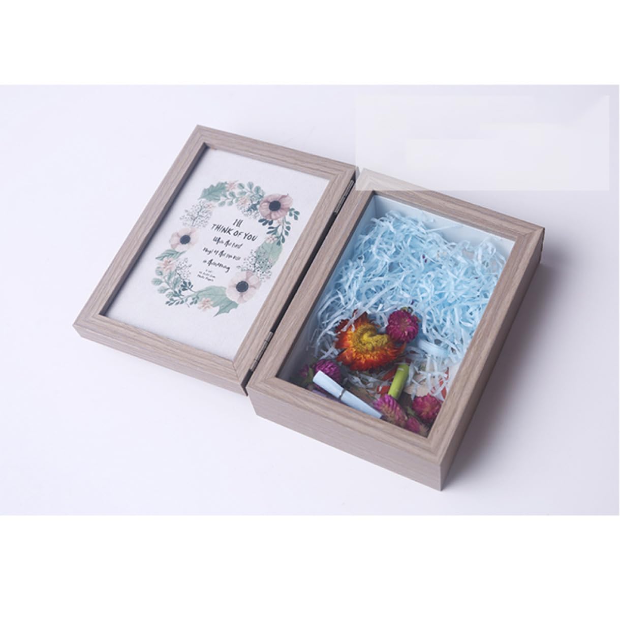 プリザーブドフラワー フォトブック プリザーブドフラワー ナチュラルフラワーフォトボックス2個セット